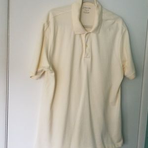 Mens knit polo